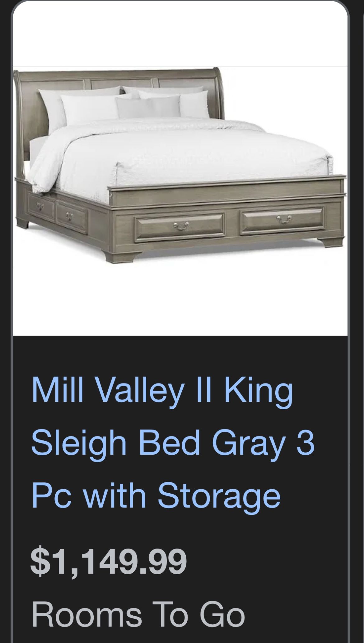 King Bed With Storage