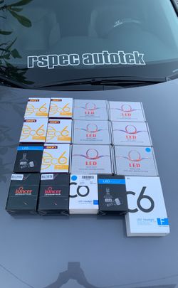 LED HEADLIGHT BULBS TENGO DE TODO TIPO DE MEDIDAS NÚMEROS Y LETRAS COLOR BLANCOS 6000K NUEVOS EN SUS CAJAS