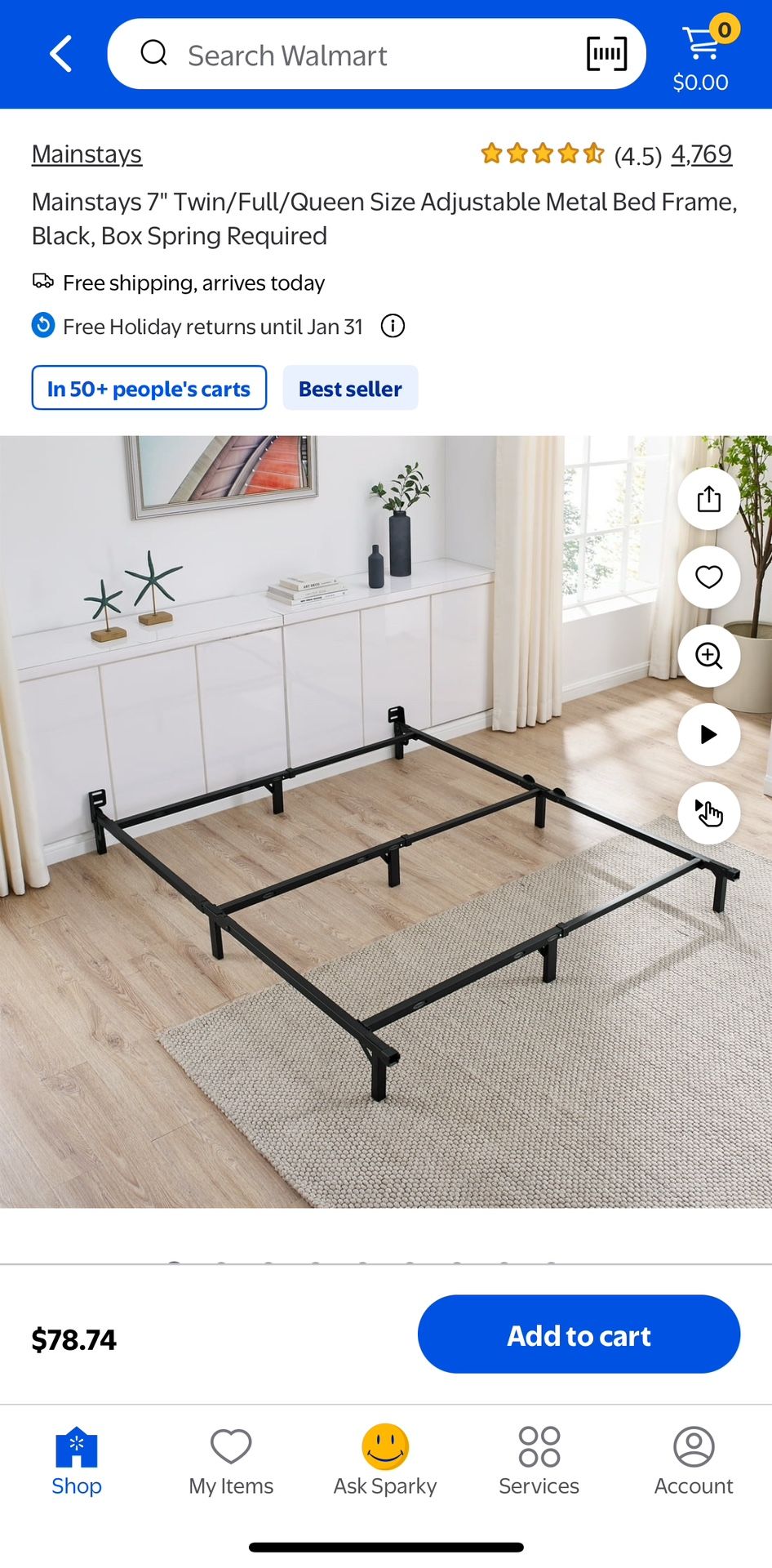 Metal Bed Frame