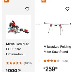 Milwaukee Saw M18 ... Please  Read Description .. ******TRADE ******