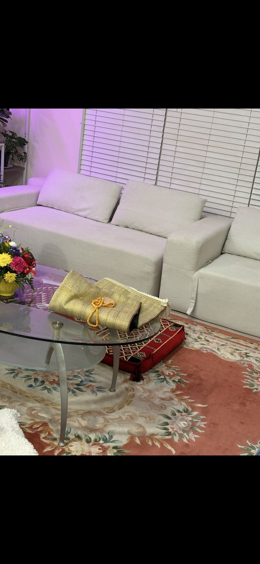 Cloud Section Sofa White