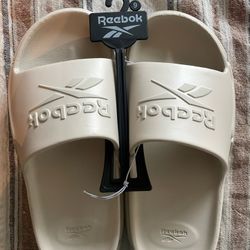 Reebok Men’s Slides Size 9 US Beige 