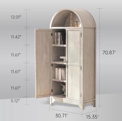 Arched Storage Cabinet