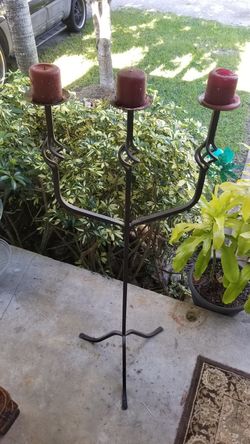 Gothic Candle holder (iron)