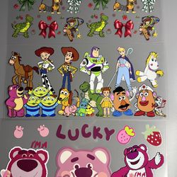 Toy story cup wraps 16oz