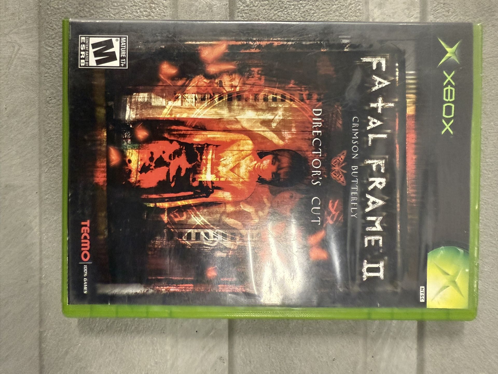 Fatal Frame Two For Original Xbox “ Rare”