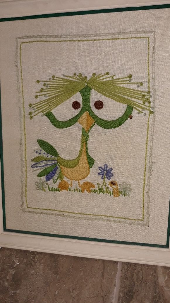 Owl picture...CUTE! Needlepoint