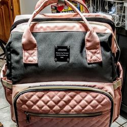 Le Queen Diaper Bag/Crib