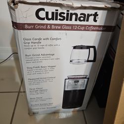 Cuisinart Burr Grind & Brew Coffeemaker 