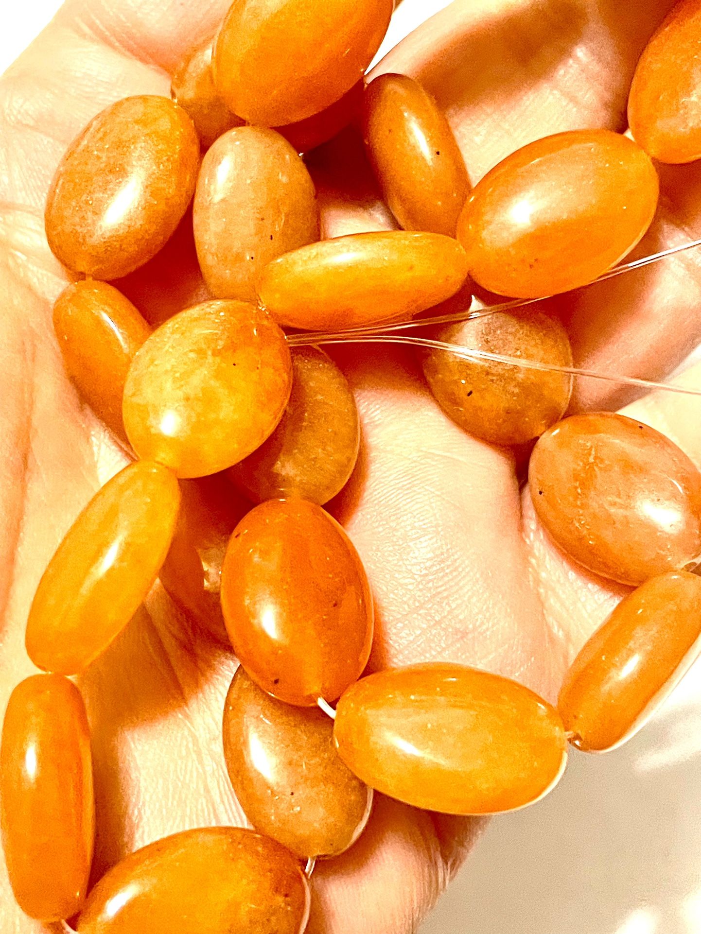 Strand Of 17x13mm Aventurine Beads