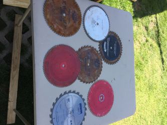 10” sawblades used