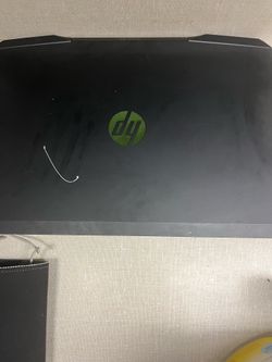 Hp pavillion, black and green