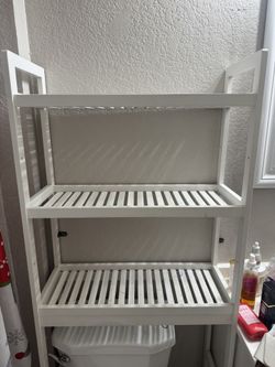 Bathroom Towel And Storage Stand 