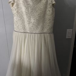 Formal White Dress