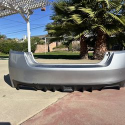 2020 subaru wrx rear bumper