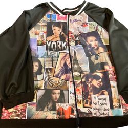Blush Y2K Bomber Jacket