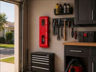 ABS Plastic Fire Extinguisher Cabinet for 10lb Extinguisher #150