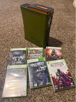 XBOX360  edition HELO 3 and 6 games.