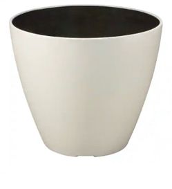 Large White Round Planter Pot