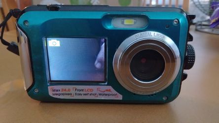 Camera MAX 24.0 Megapixels ,waterproof.