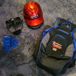 Softball Gear. 