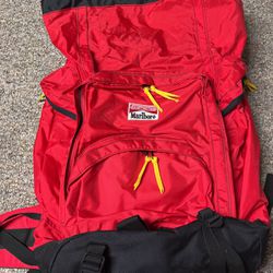 Marlboro Red / Black Backpack
