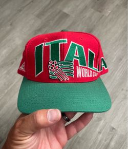 Vintage 1994 Italy World Cup Snapback Hat Apex