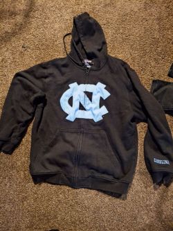 Vintage NC tarheels zip upjacket