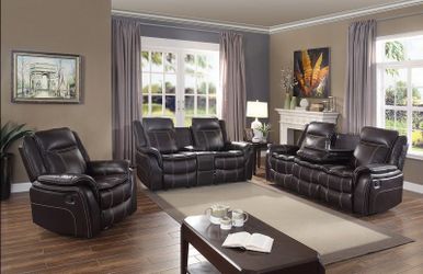 Leather Recliner Set (Sofa, Loveseat & Chair) on sale $1699