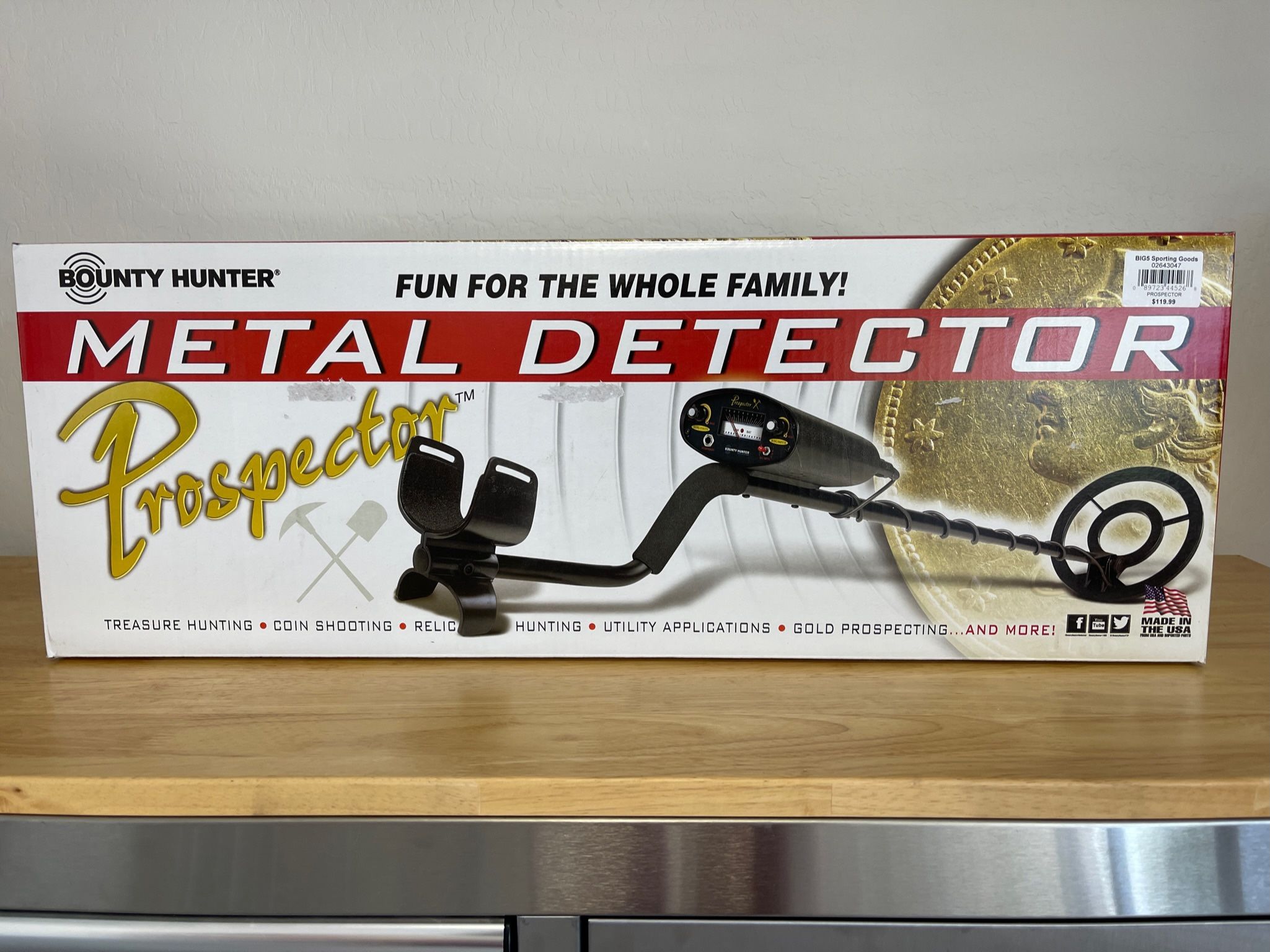 Bounty Hunter Prospector Metal Detector