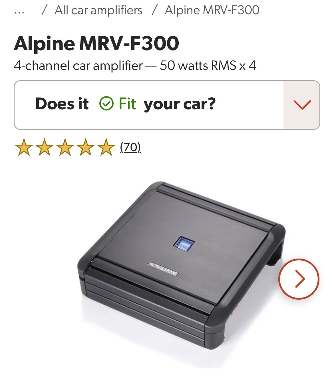 4 Channel Car Amp