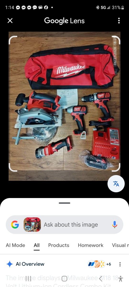 Milwaukee M18 4 Piece Set