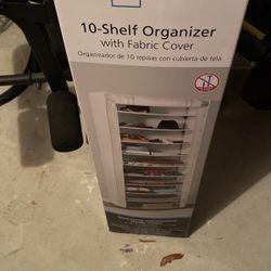 Mainstays 10 Shelf Organizer (White)