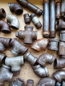 Gas Line Fitting 1/2" 3/4" 1"