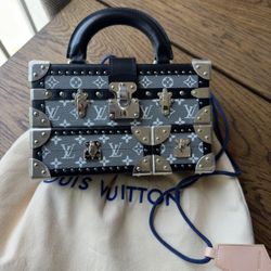 Louis Vuitton Petite Malle Capsule Celebration 57 Street Trianon Grey
