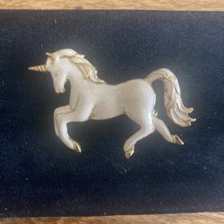 Vintage Unicorn Brooch