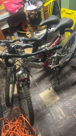 2 Adult Mongoose 10 speed dirk bikes