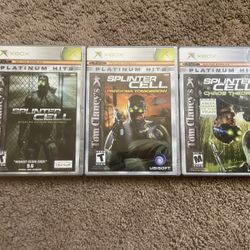 Splinter Cell Trilogy - Xbox (Read Description)