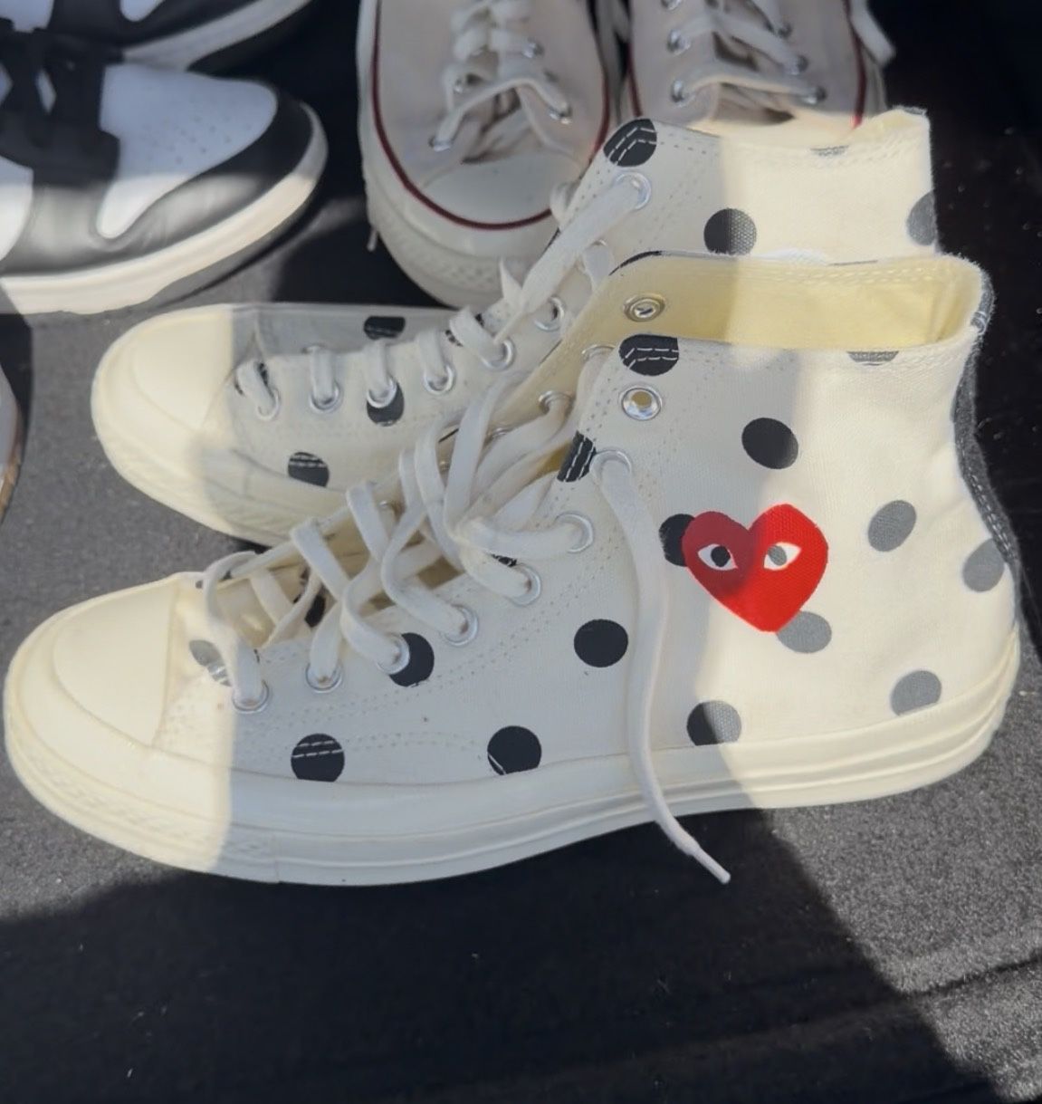 comme de garçon converse