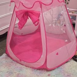 Little Girls Pop Up Tent 