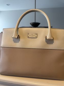 Kate Spade Hand Bag - Cream And pink