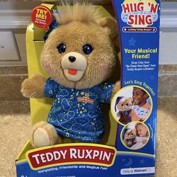 Teddy Ruxpin Hug & Sing Bear ((Please read description below))744 