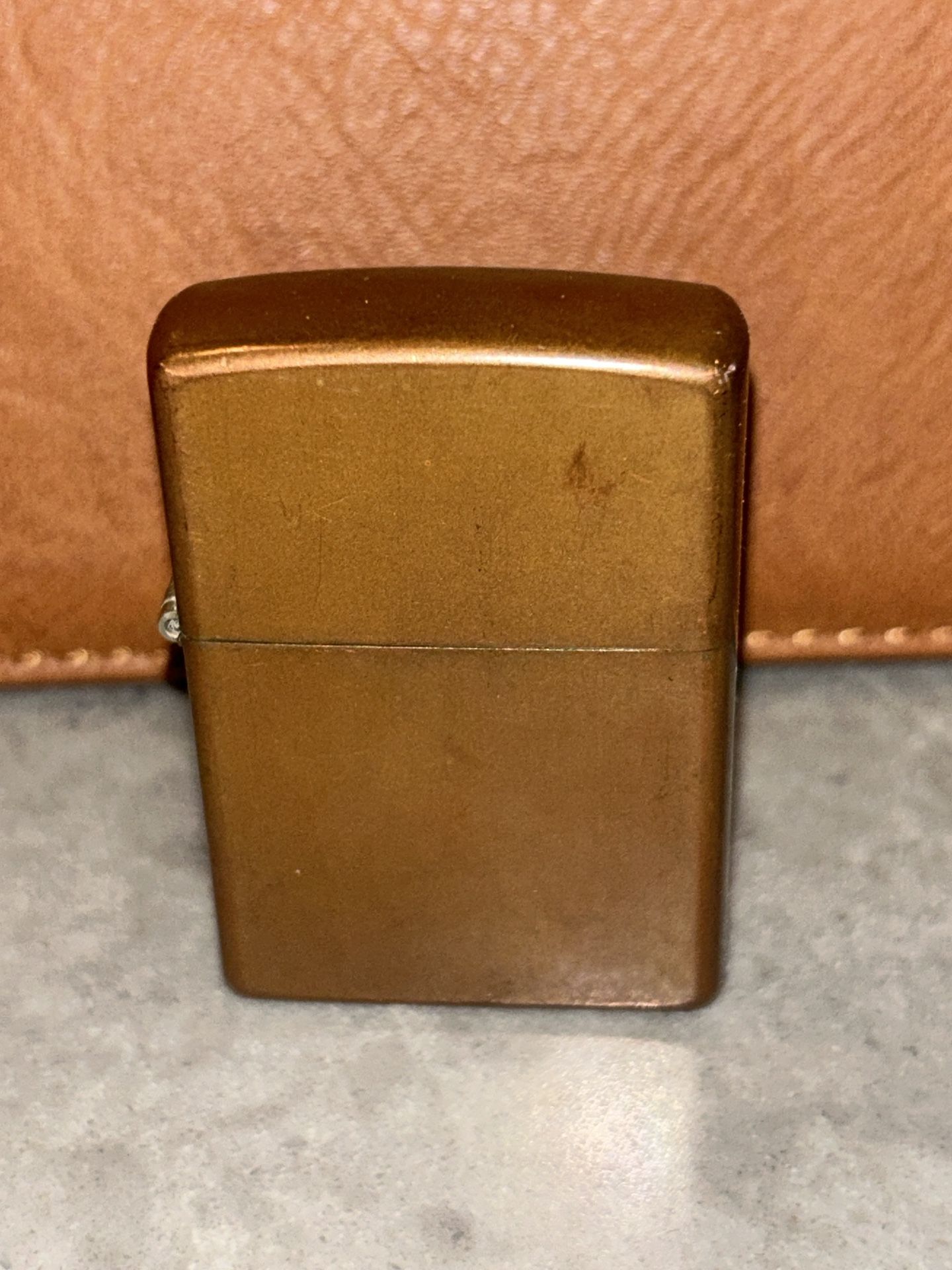Vintage 2003 COPPER Zippo Lighter BRADFORD PA USA MADE HTF!!