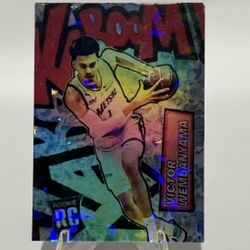 Victor Wembanyama RC Cracked Ice Refractor By Dynasty Collectibles # 3