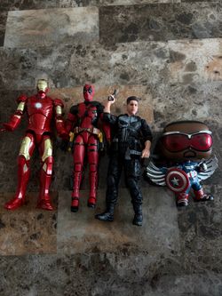 Marvel Action Figures and Funko Pop Lot