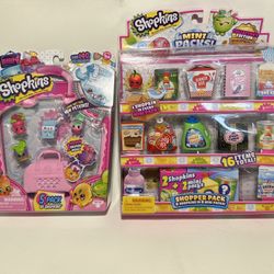 Shopkins Unopened Mini Packs And 5 Pack