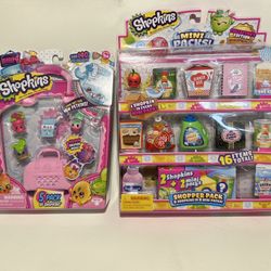 Shopkins Unopened Mini Packs And 5 Pack