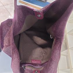 Purple Handbag