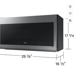 Samsung ME21DG6300SR Countertop Microwave, Stainless Steel, 2.1 Cu. Ft.