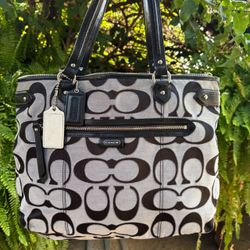 Vintage coach tote